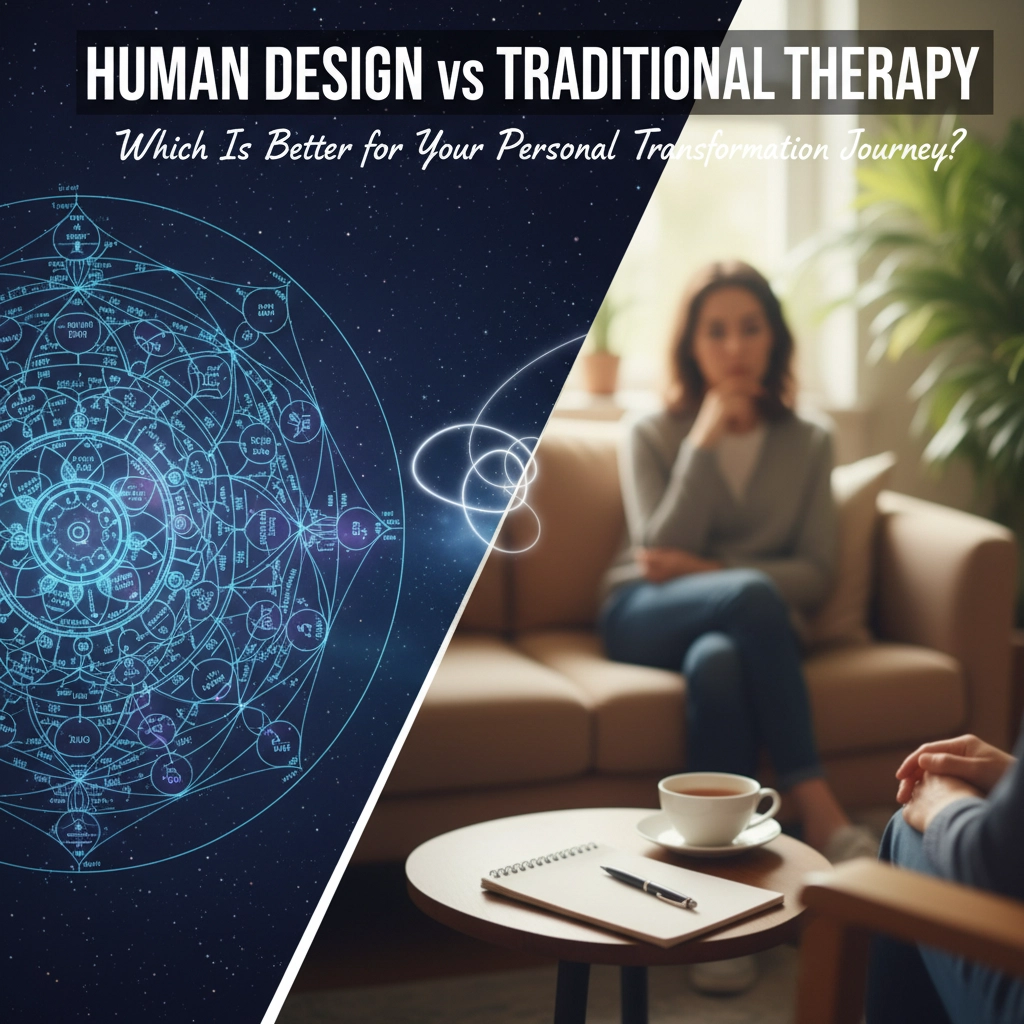 Human Design vs Traditional Therapy: Which Is Better for Your Personal Transformation Journey?